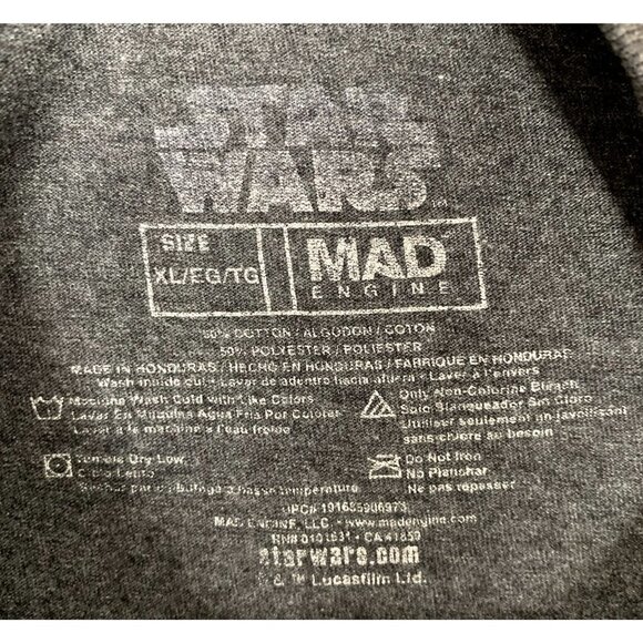 Star Wars Mad Engine Baby Yoda / Mandalorian T-Shirt Size XL - Picture 3 of 4